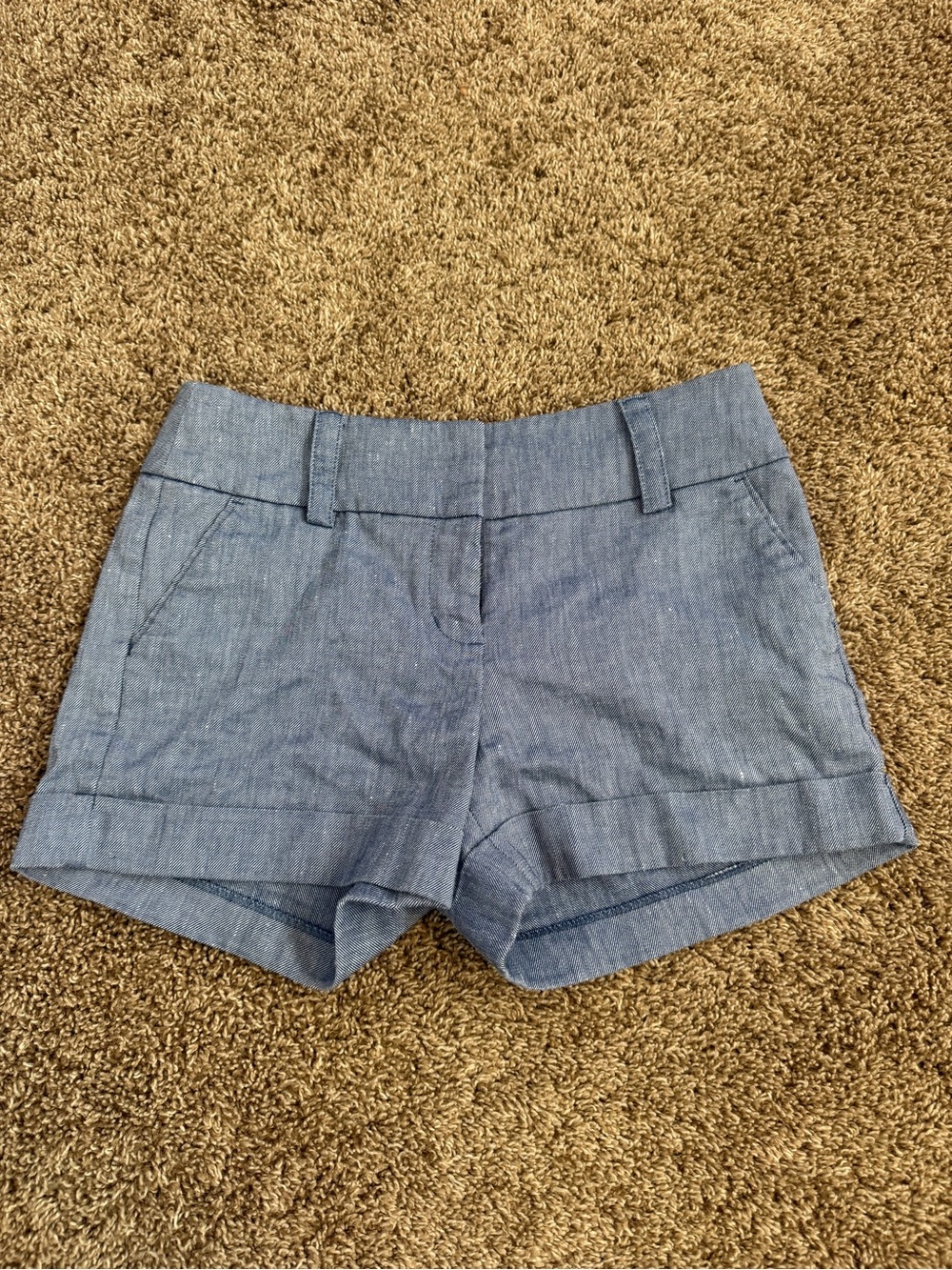 Express Blue Chambray Women’s Shorts